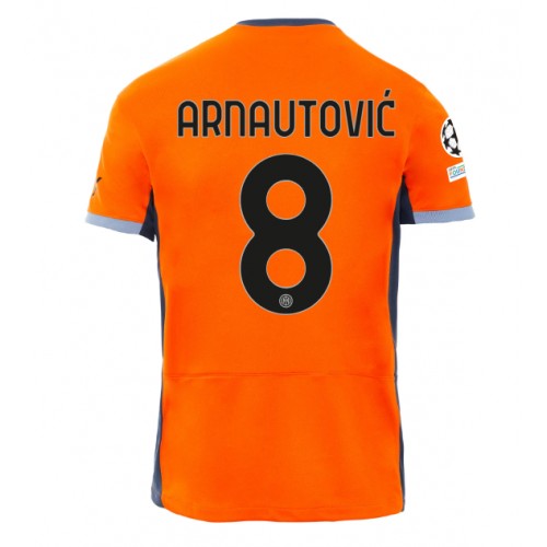 Dres Inter Milan Marko Arnautovic #8 Rezervni 2023-24 Kratak Rukav